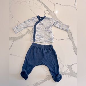 Honest newborn top, bottoms, & hat